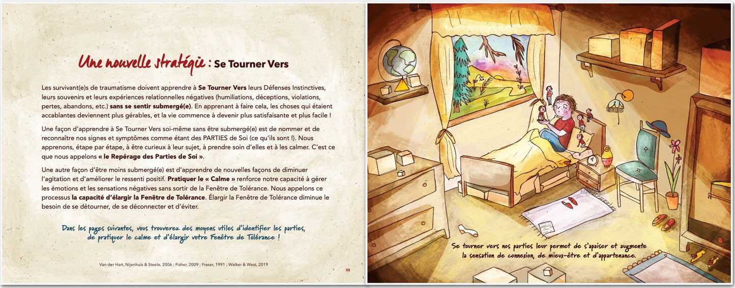Se Rétablir d'un traumatisme - Guide simplifié destiné aux survivant(e)s - livre électronique