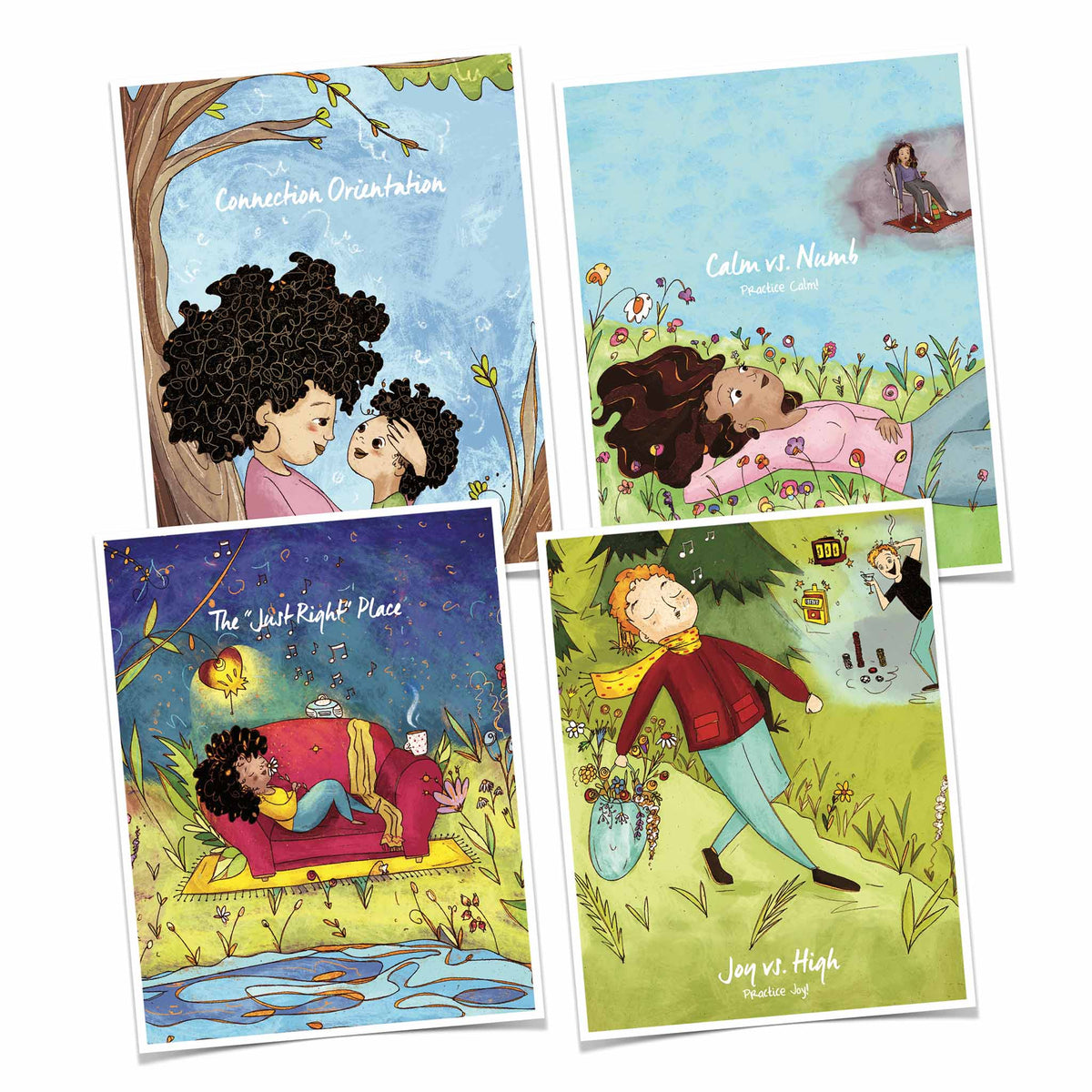 Therapeutic Scripts - Set of 4