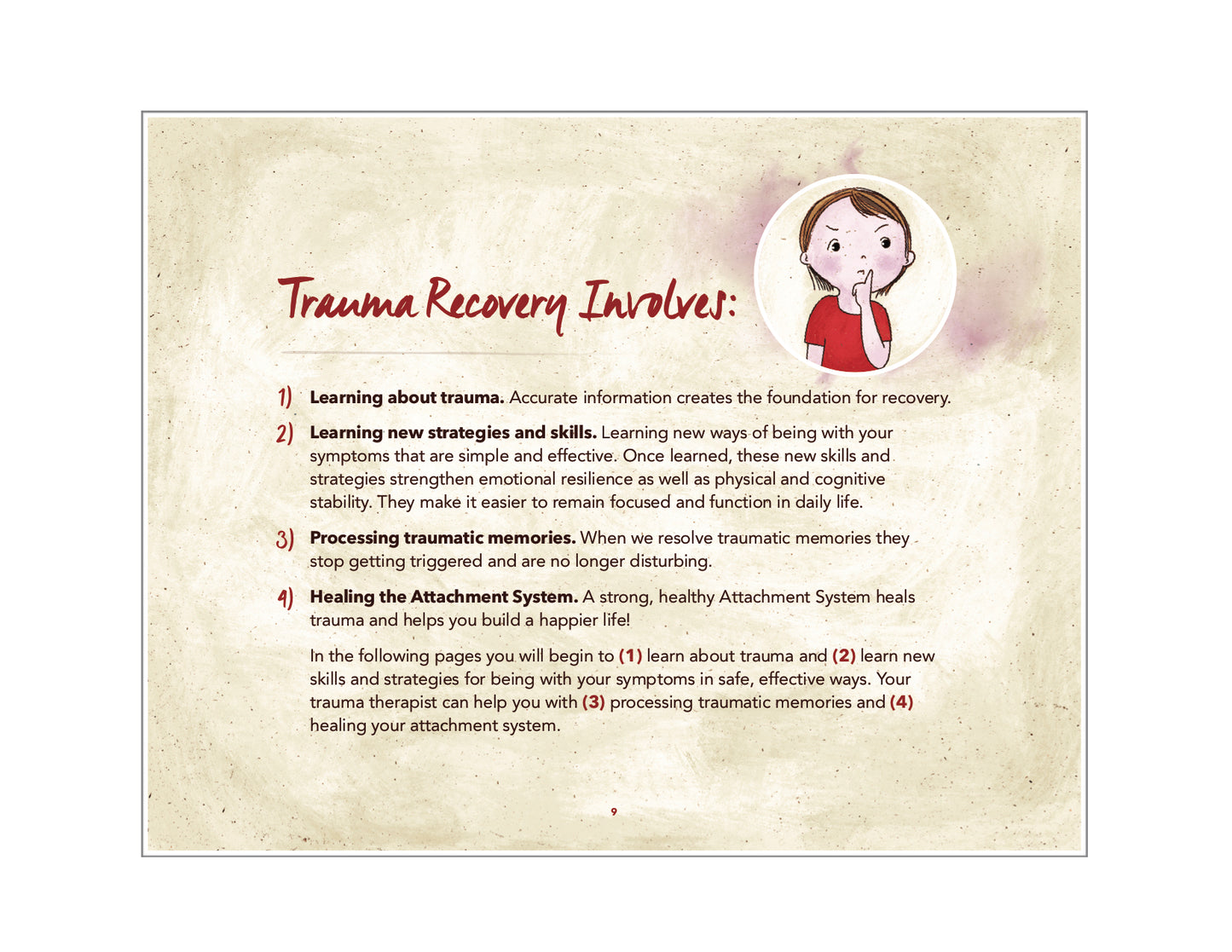 Guía de recuperación del trauma para terapeutas