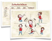 Load image into Gallery viewer, "Instinctive Defenses" Postcards - 10 pack
