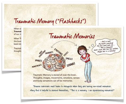 "Traumatic Memories" Postcards - 10 pack